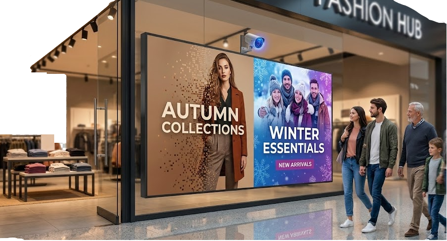 Digital Signage — Real-Time Vision Triggers